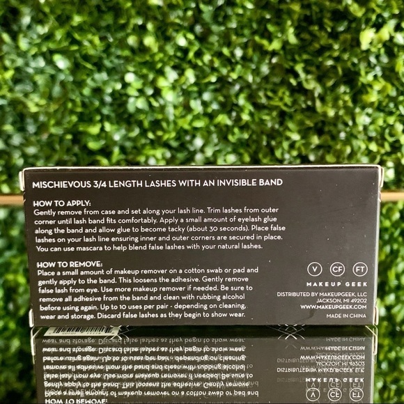 Makeup Geek Mischievous Full False Lashes | NEW | 3/4 Length - Picture 2 of 4